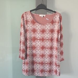 Rose + Olive Women's 3/4 Sleeve Top